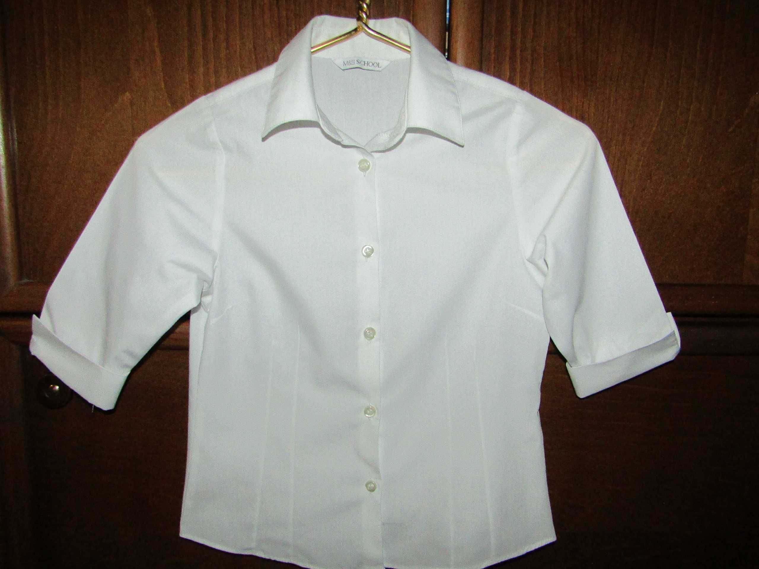 Школьные блузки рубашки для девочки 7  ~ 9 лет