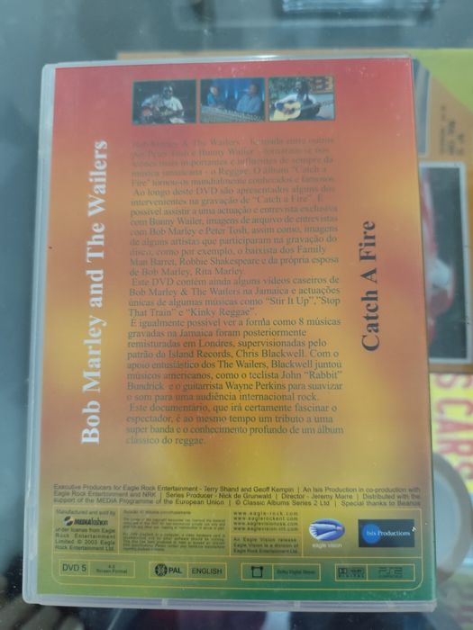 DVD duplo Bob Marley History,Tribute &Music