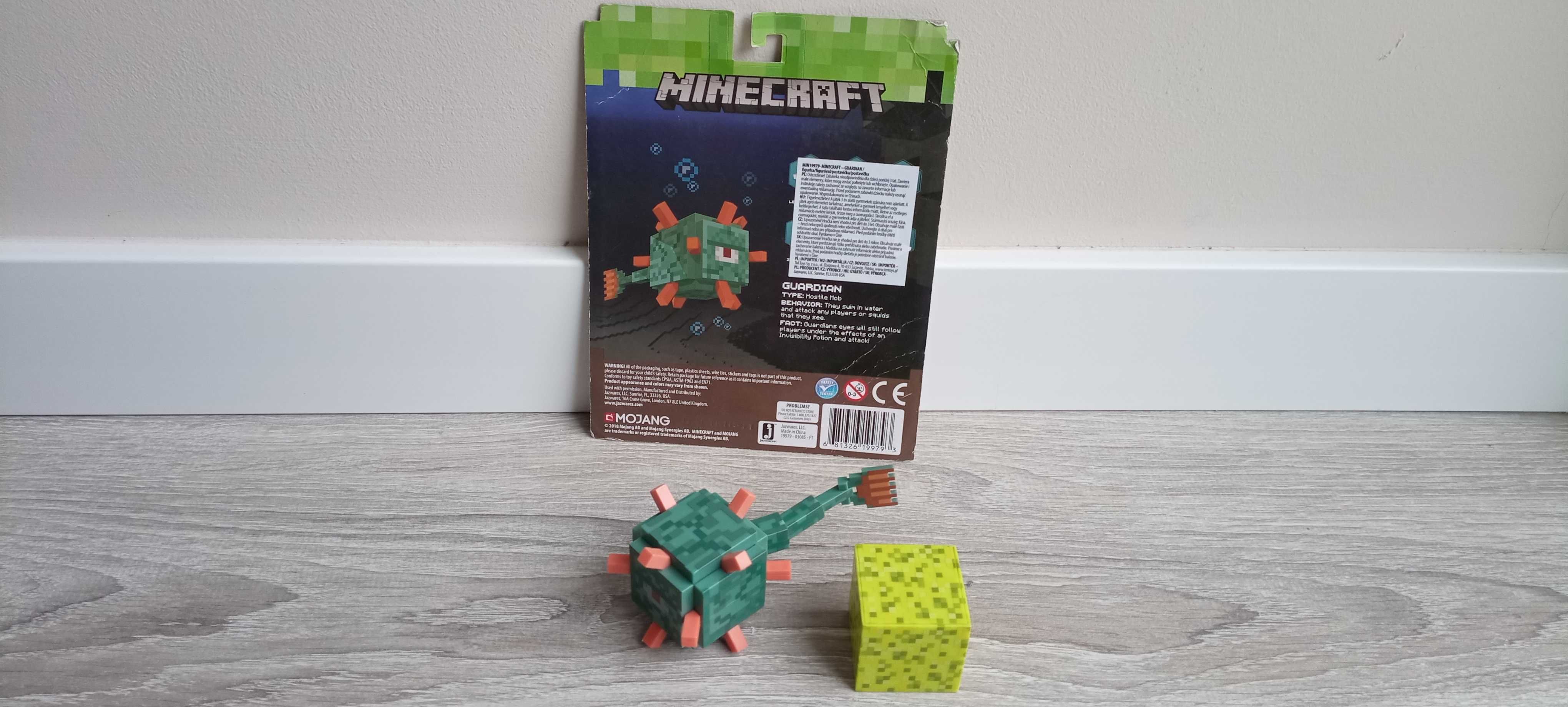 Minecraft Figurka opiekun strażnik Guardian MIN19979 Mojang