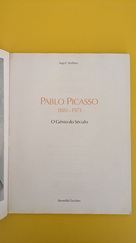Livro sobre Picasso