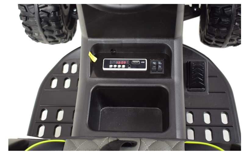 Duży Traktor na akumulator dla dziecka z przyczepą Na łożyskach Hit