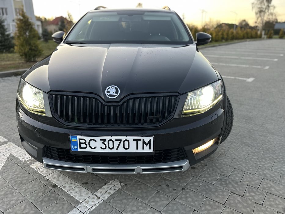 Шкода а7 скаут Skoda octavia A7 scaut 2014 4\4