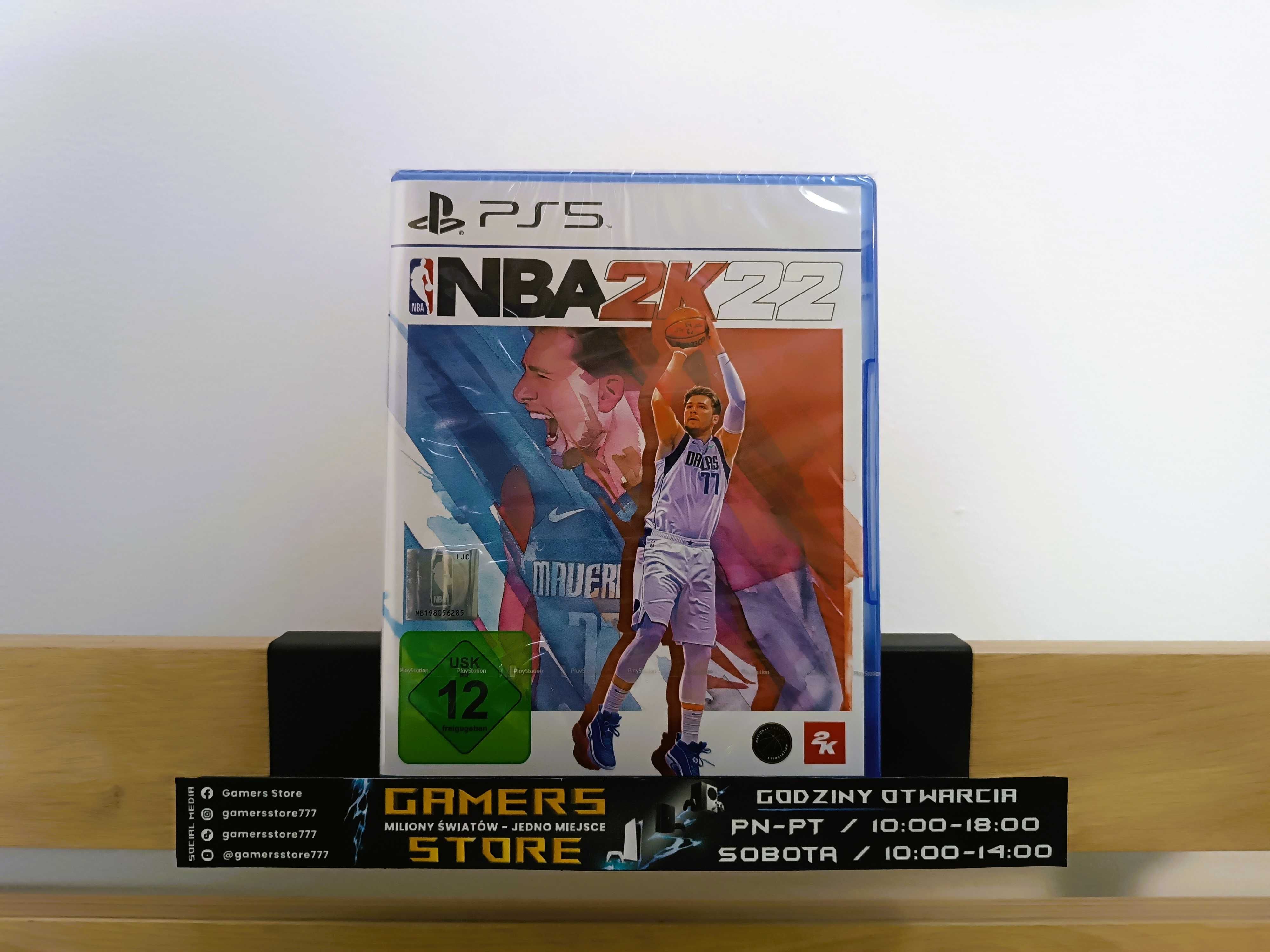 NBA 2K22 na konsolę PlayStation 5 od GAMERS STORE Nowa folia