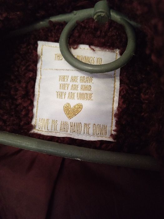 Шубка на дівчинку 98-104см