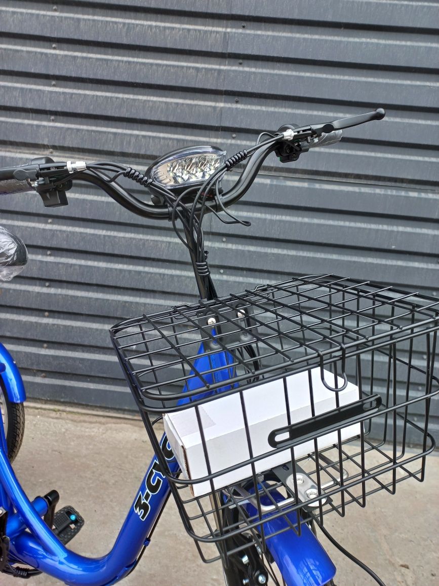 Електровелосипед трьохколісний 3-cycl