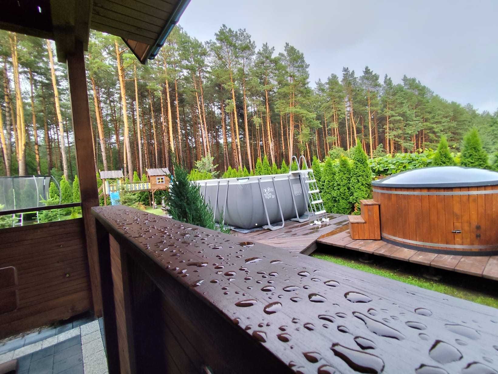 Klimat Roztocza domki letniskowe całoroczne Balia Jacuzzi