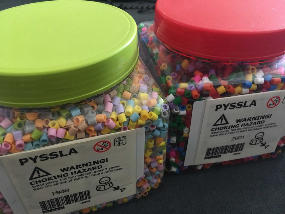 Koraliki do prasowania Ikea Pyssla