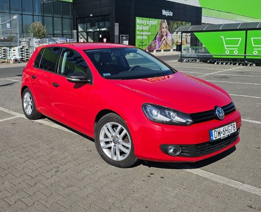 Volkswagen VW Golf 6 VI  242tys km stan bdb Ogrzewanie postojowe DEFA