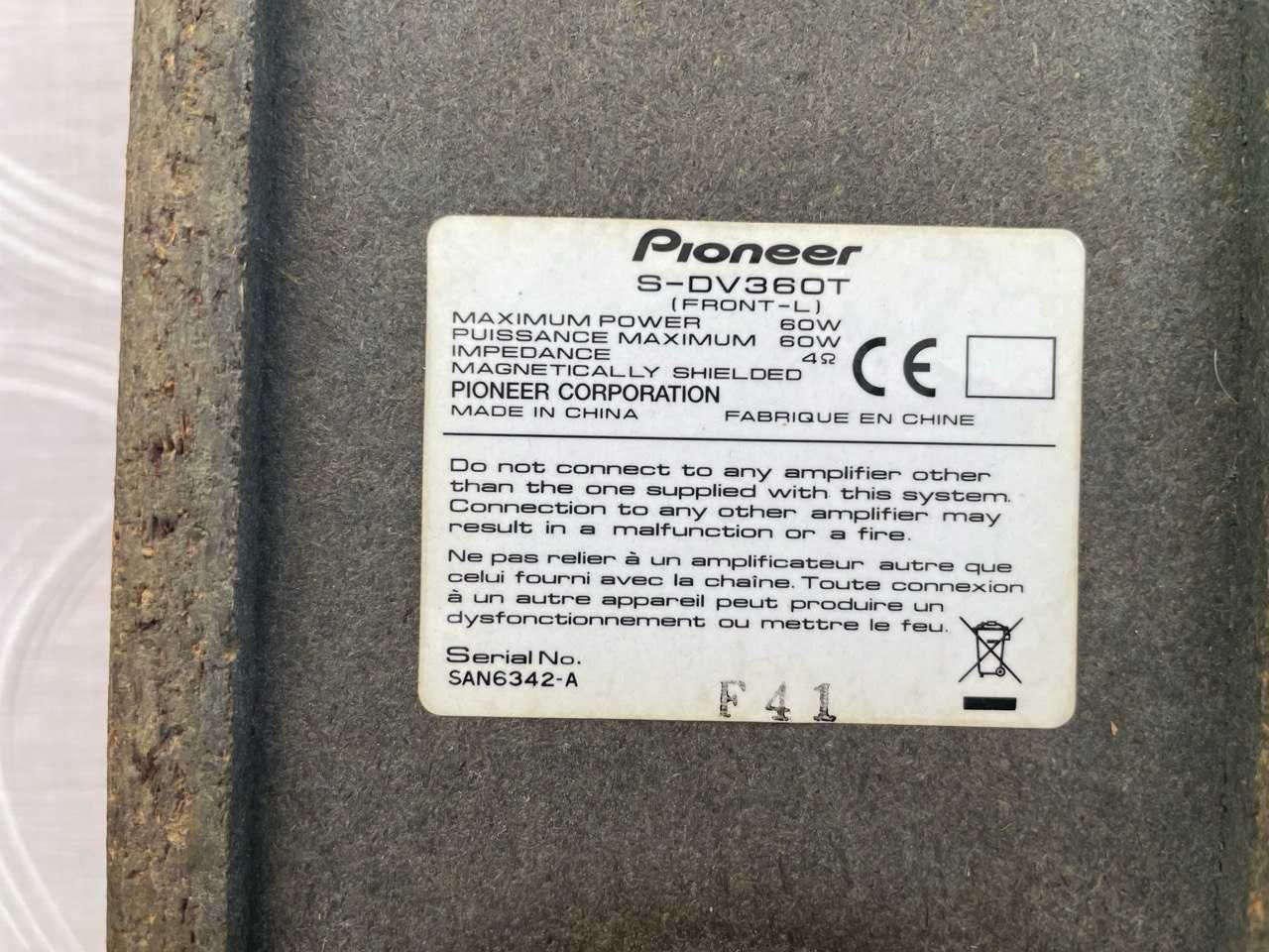 колонка pioneer s-dv360t