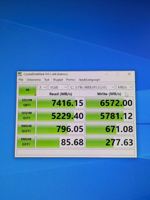 Komputer gamingowy R7 5800X, RX 6800 16Gb, 32Gb 3600, 1Tb SSD, B550