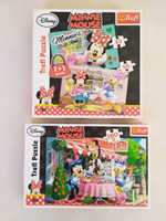 Puzzle Minnie Mouse, 2 zestawy Trefl, wiek 4+