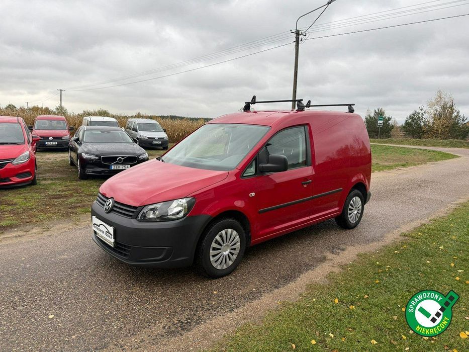 Volkswagen Caddy  2.0 EcoFuel MPI 2014r 111 tys przebieg