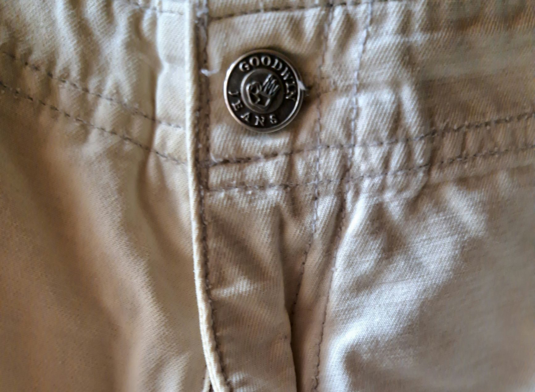 Spodnie męskie do kolan bójwki orginalne " Goodwin Jeans " USA