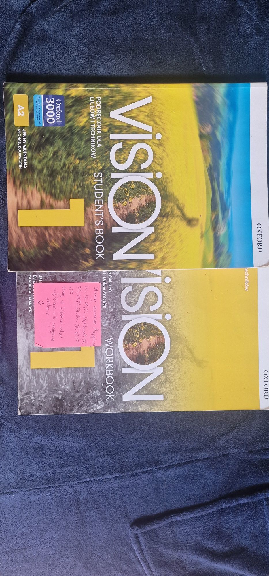 Vision 1 podręcznik i ćwiczenia