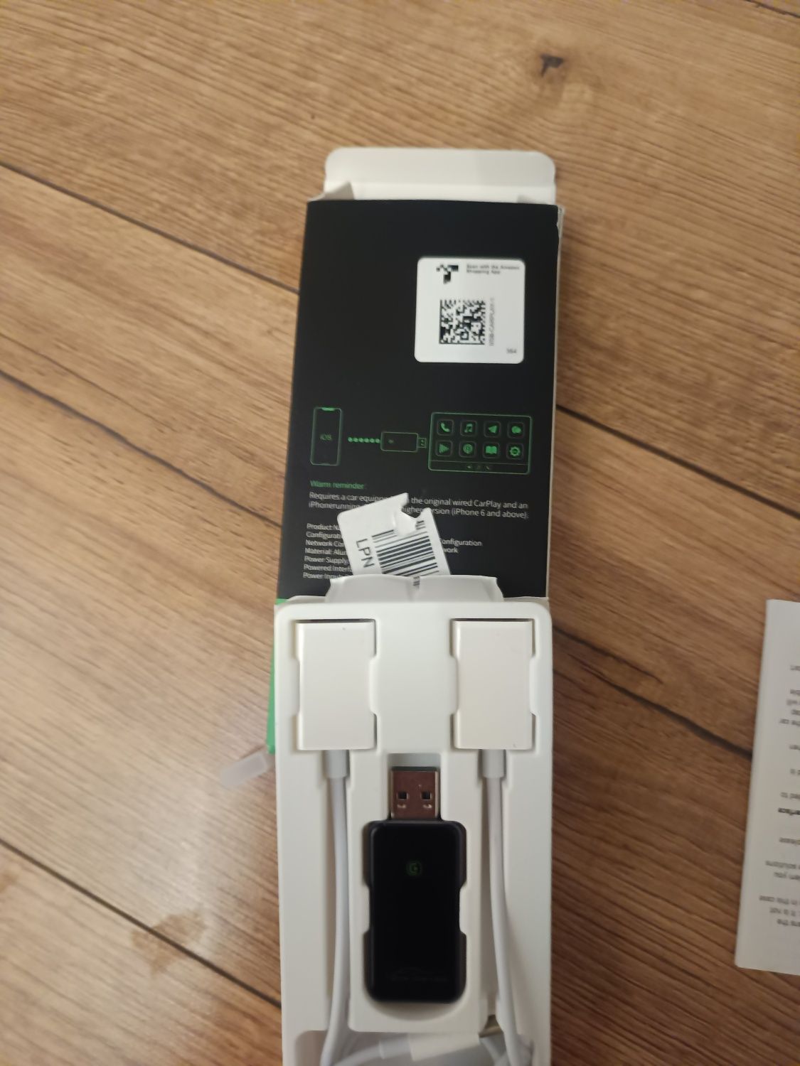 Bezprzewodowy adapter CarPlay WiFi Plug i Play