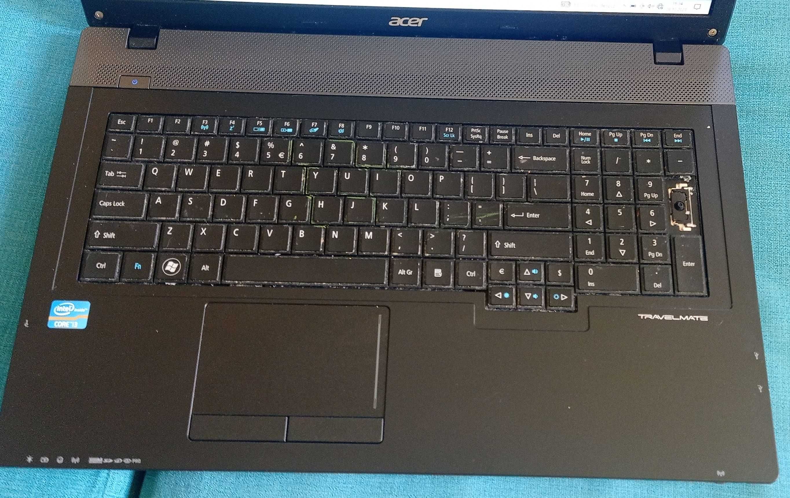 ACER Travelmate 7750 i3 17,3'' SSD 240 GB 8 GB lub zamiana