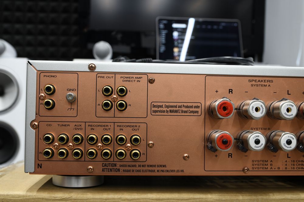 wzmacniacz stereo Stereo Marantz PM8003 Zestaw w świetnym stanie!