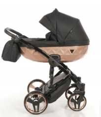 Junama Mirror Satin wózek wielofunkcyjny 2w1 Black Cooper 02