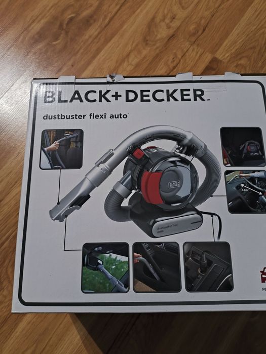 BLACK+DECKER Odkurzacz Samochodowy 12V PD1200AV