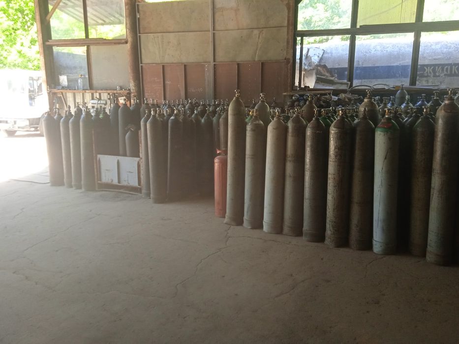 Продажа бу баллонов аргон кислород MIX гелий пропан доставка Днепр