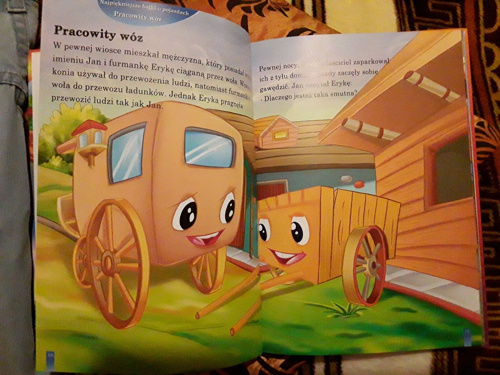 Książka "Najpiękniejsze Bajki o pojazdach"