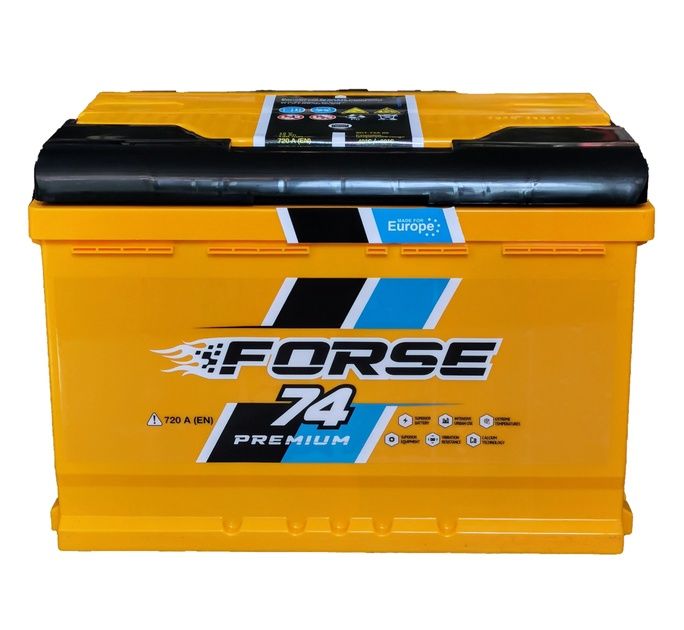 Акумулятор Forse 74Ah 720A