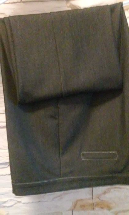 spodnium damskie (żakiet+spodnie) rozm.52 grafitowy