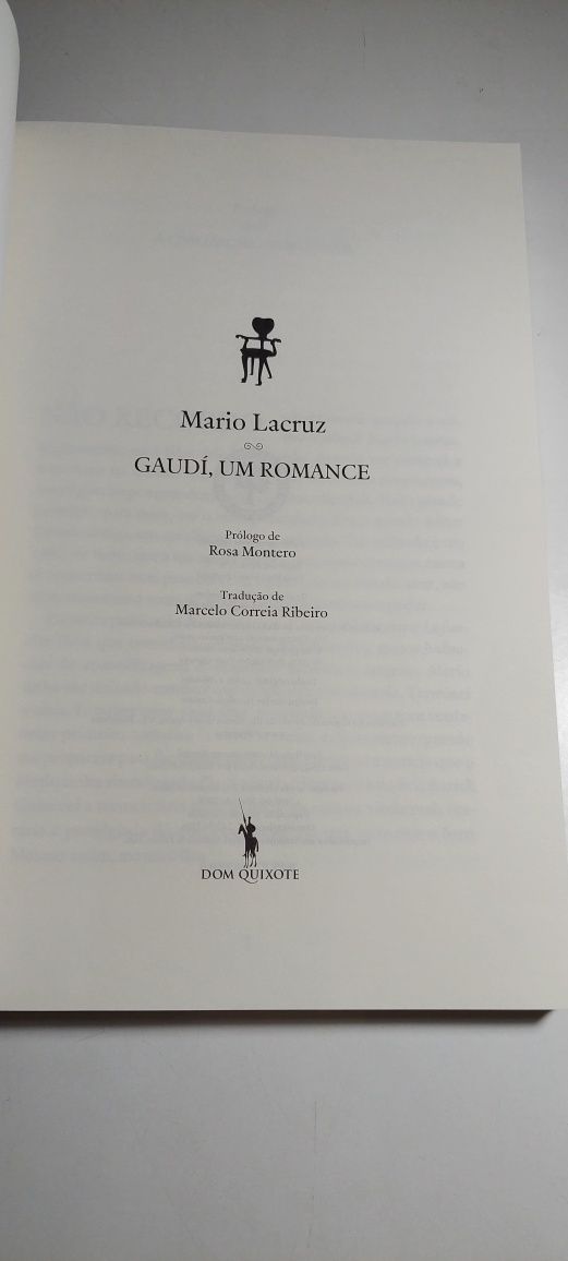 Gaudí, Um Romance - Mario Lacruz