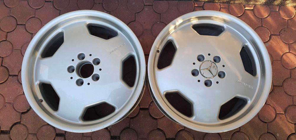 AMG monoblock 8,5 x 18" ET47 5x112 aero2 Mercedes W140 C140 CL SEC SEL
