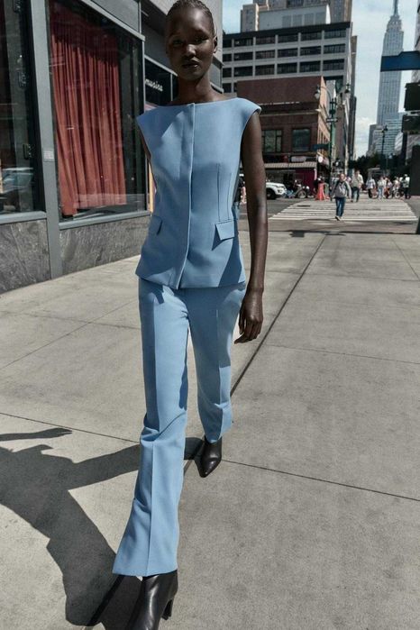 Брюки ZARA новая коллекция Мега трендовые брюки от zara
