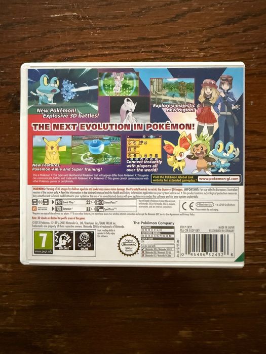 Jogo Nintendo 3DS - Pokemon Y