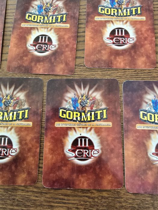 Lote 13 cartas Gormiti Série III