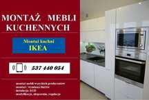 Składanie mebli - skręcanie mebli - montaż mebli kuchennych IKEA itp.