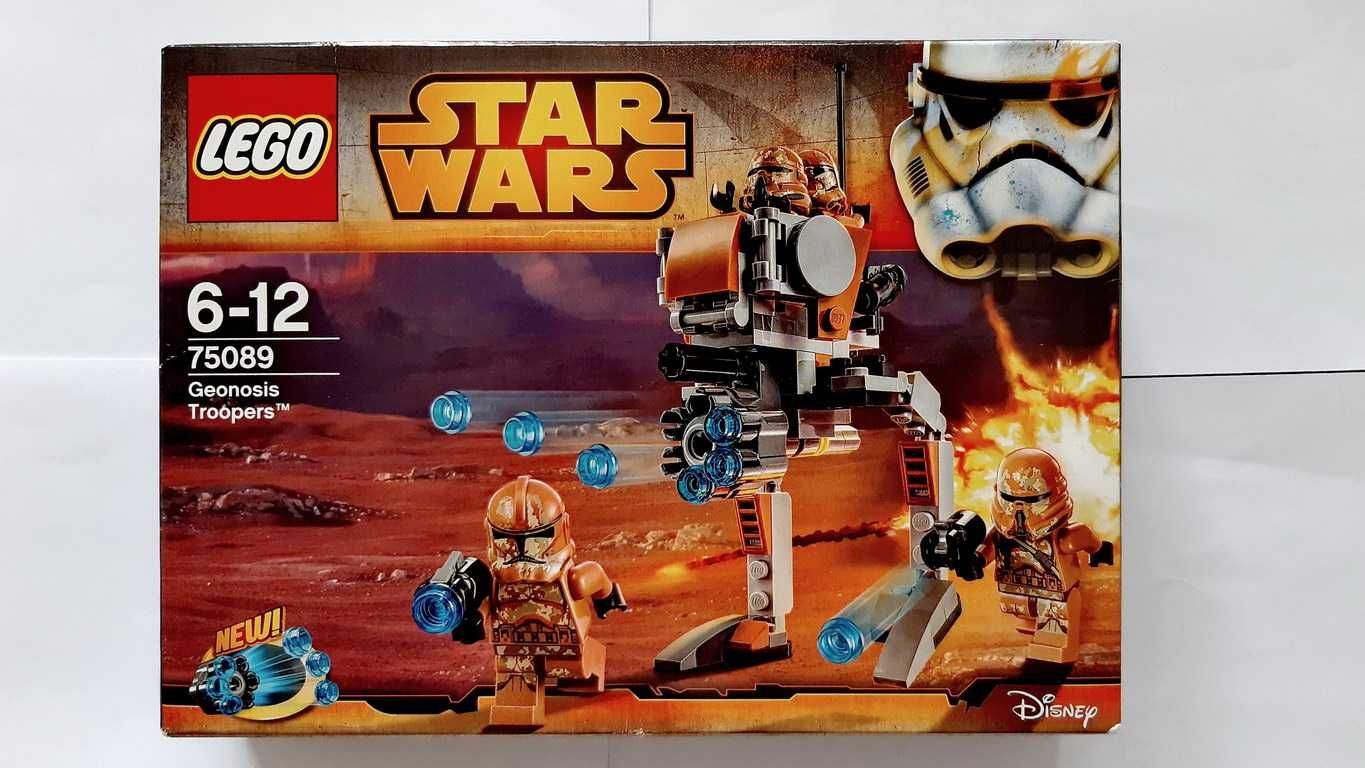 Lego Star Wars 75089 Geonosis Troopers Battle Pack selado