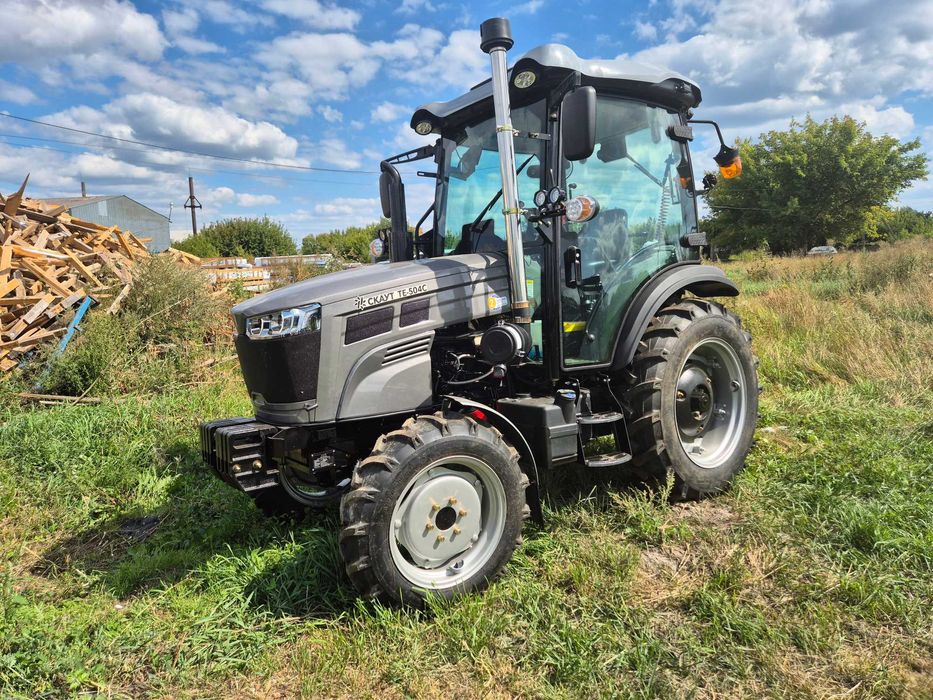 Трактор Скаут ТЕ504С компрессор установлен Новая модель 2025 год