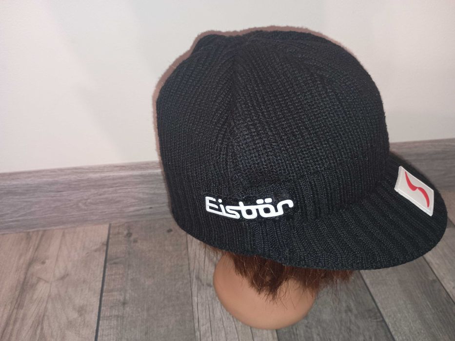 Czapka zimowa dziecięca Eisbar 50% wełna merino 8-10 lat