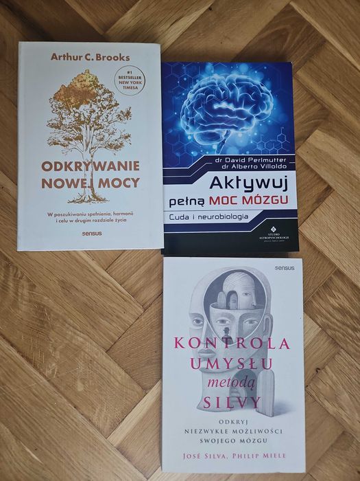 Książki rozwój osobisty mózg NOWE