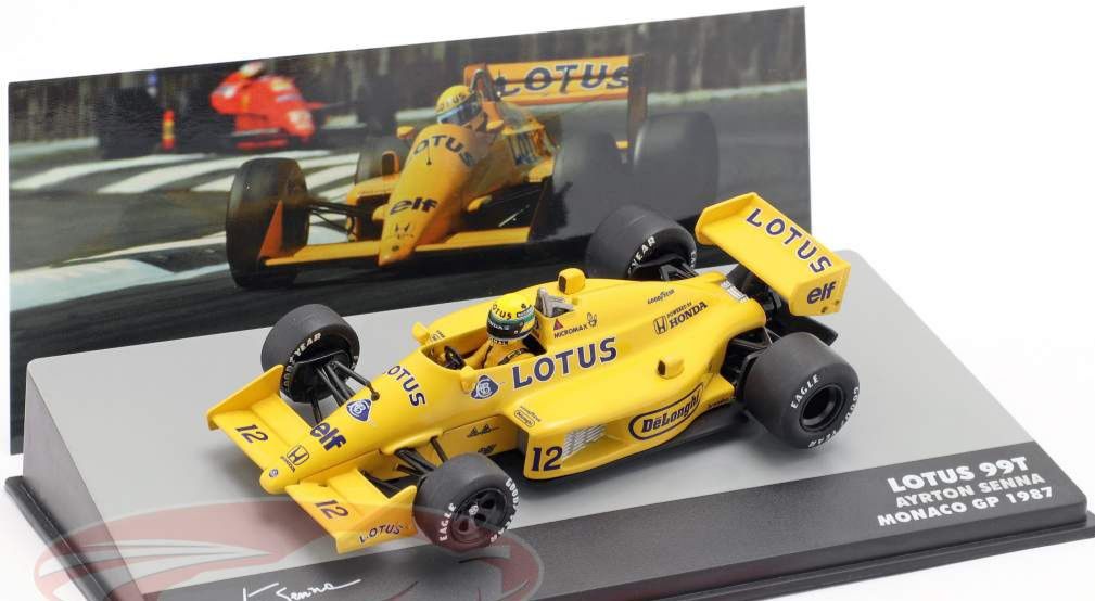 Lote completo Varias Miniatura Ayrton Senna Fórmula 1