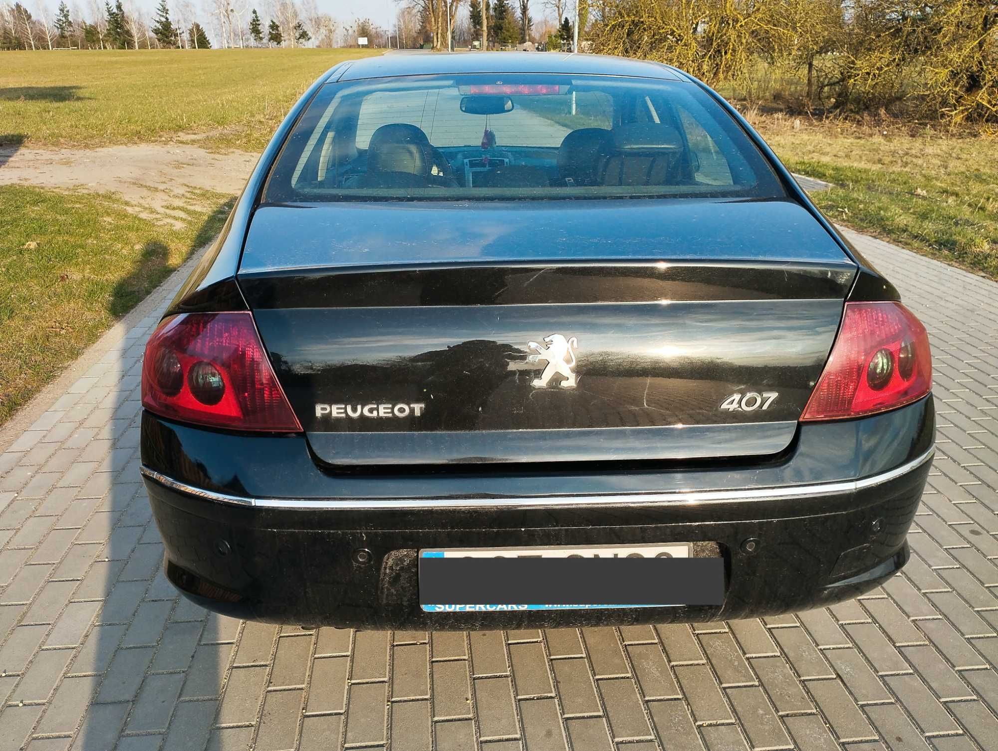 Peugeot 407 - 2008 rok, 2.0 HDi, 136 km