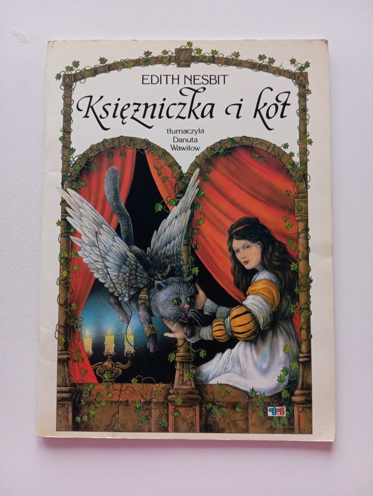 Książka księżniczka i kot