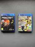 Gry na PS4 – Minecraft i FIFA 17.