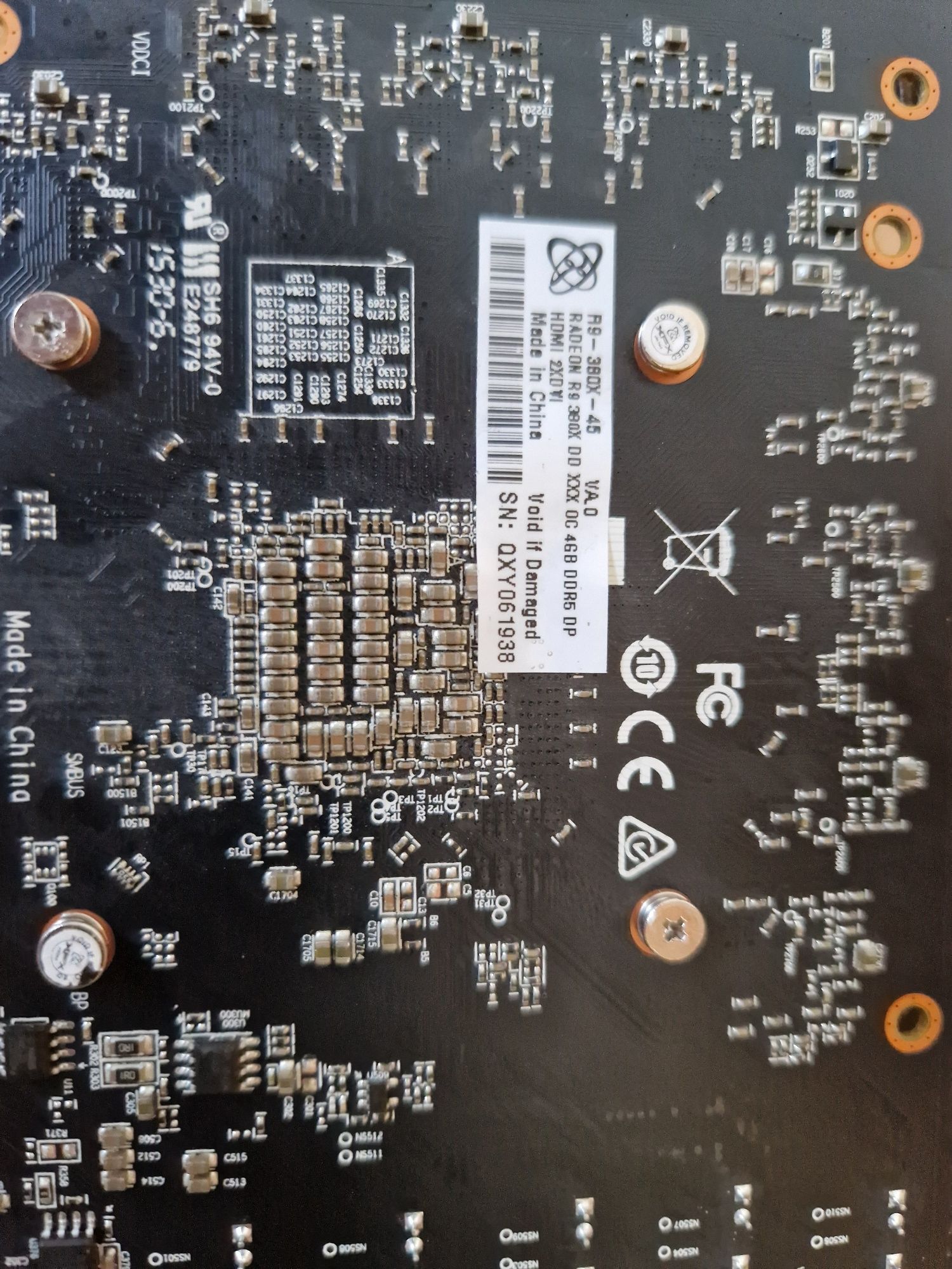 XFX RADEON R9 380X 4GB 256BIT GDDR5 Відеокарта в гарному стані