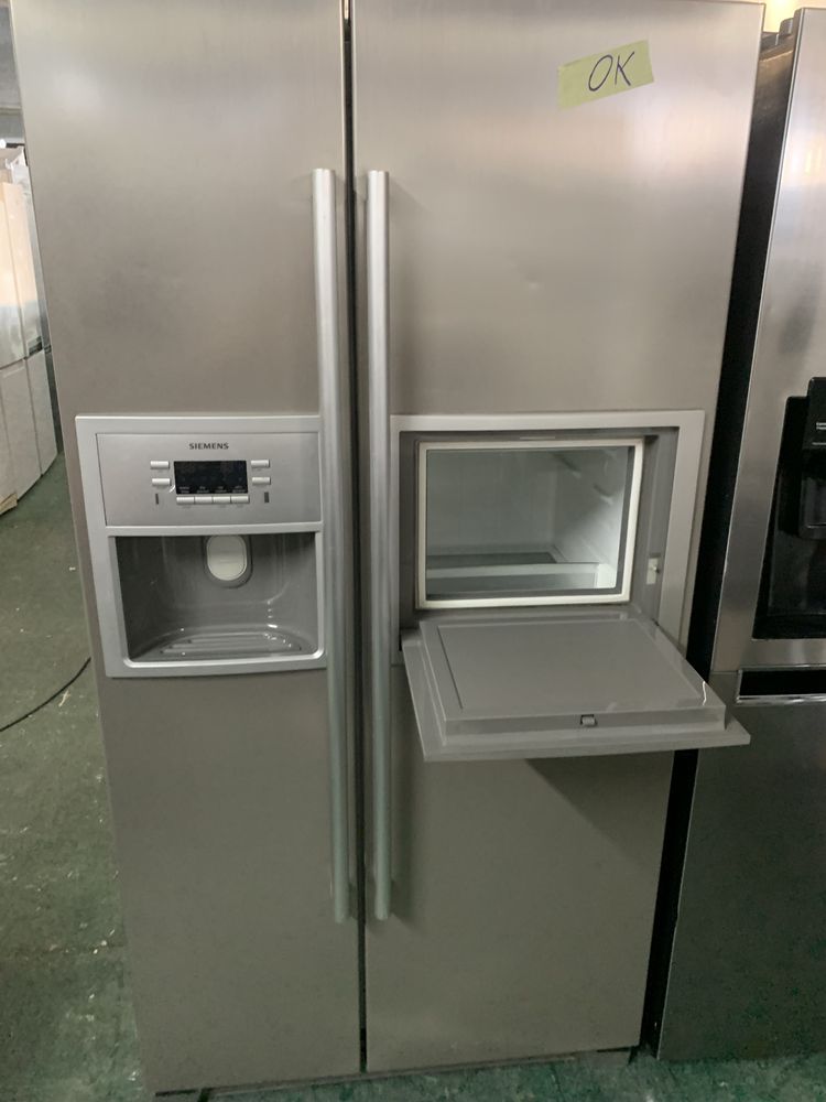 Frigorifico siemens americano cinza