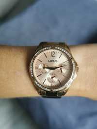 Zegarek damski Lorus różowe złoto