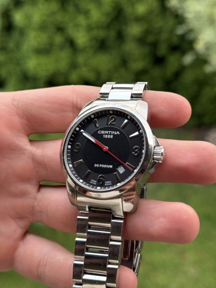 Certina DS Podium C260.7129.42.66 stalowy zegarek 499 zł