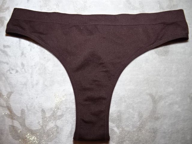 Primark stringi brązowe plastyczne nowe XL