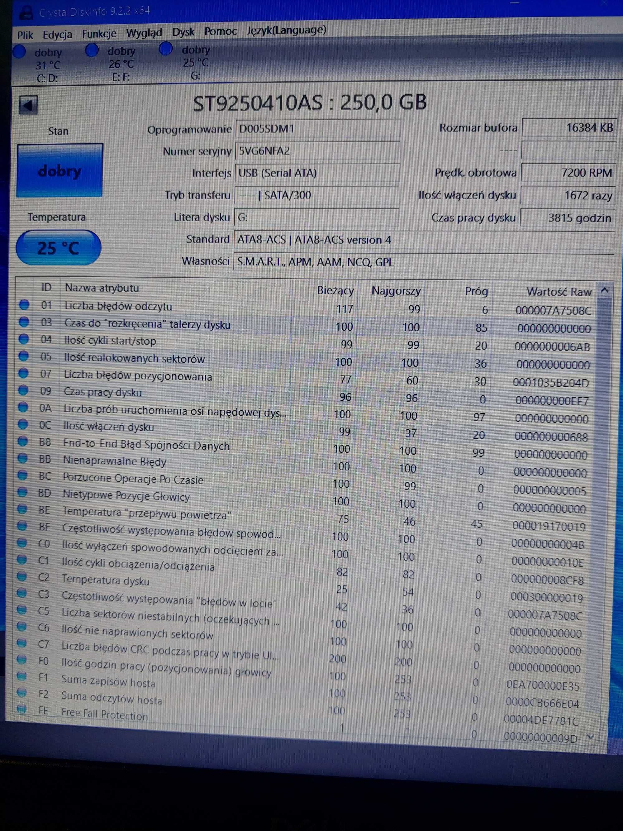 Obudowa Na Dysk Kieszeń Hdd 2,5 Sata Usb 2.0