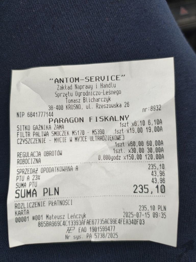 Piła Stihl 181/c