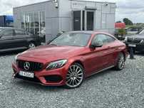 Mercedes-Benz Klasa C Mercedes C200 4Matic Coupe 2016 184KM 9G-Tronic, Burmester, Salon PL