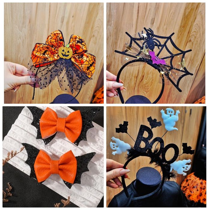 Костюм Хеловін,заколка тиква,Обруч Хеловін,кажани,привиди,павук,гарбуз